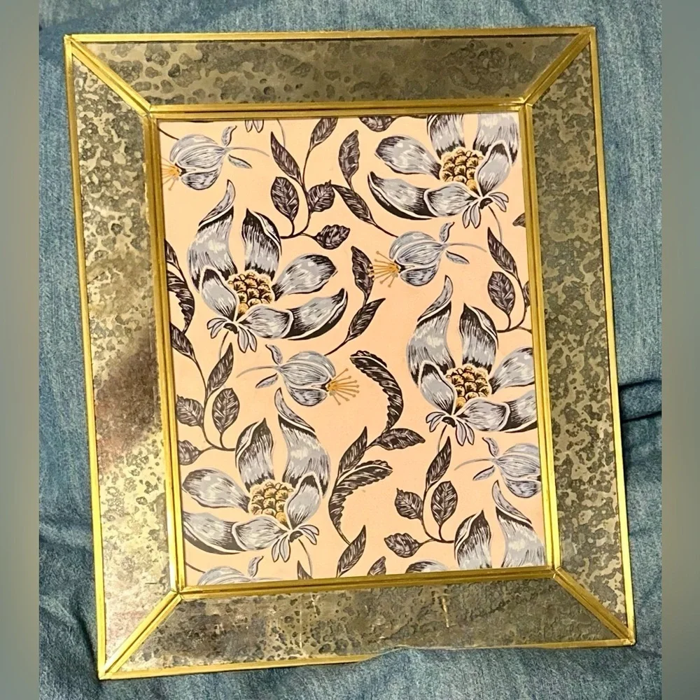 RARE Anthropologie NWT Mercury Glass Frame (8x10)